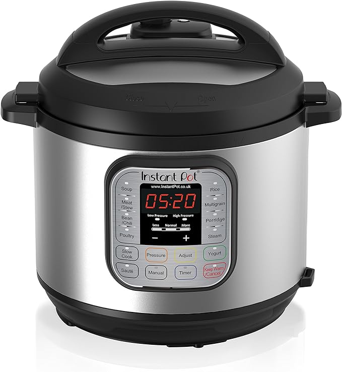 Instant Pot Duo 7-in-1 Electric Pressure Cooker, Slow Cooker, Rice Cooker, Steamer, Sauté, Yogurt Maker, Warmer & Sterilizer