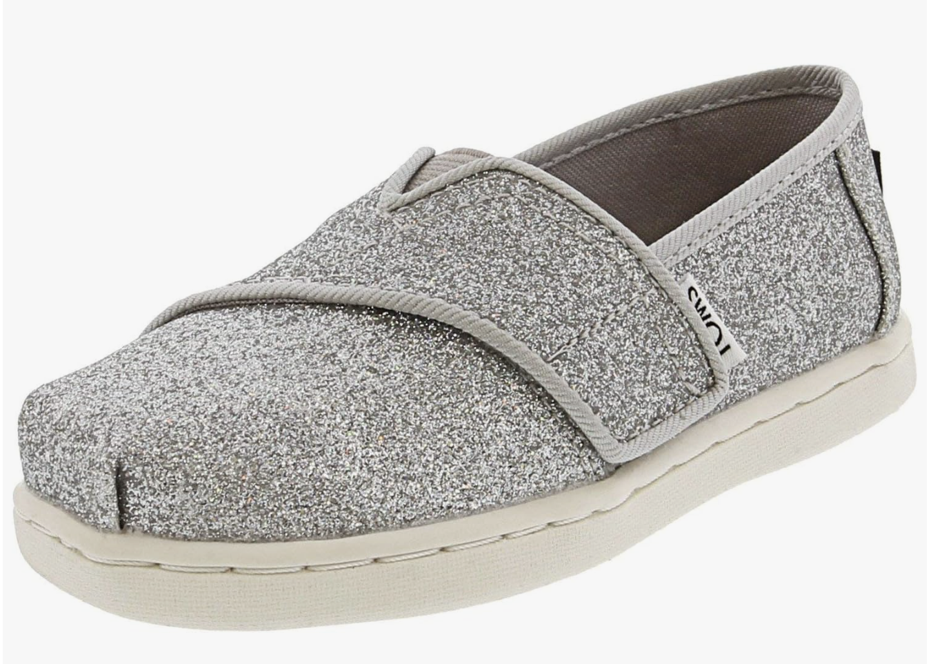 TOMS Silver Iridescent Glimmer Tiny Classic